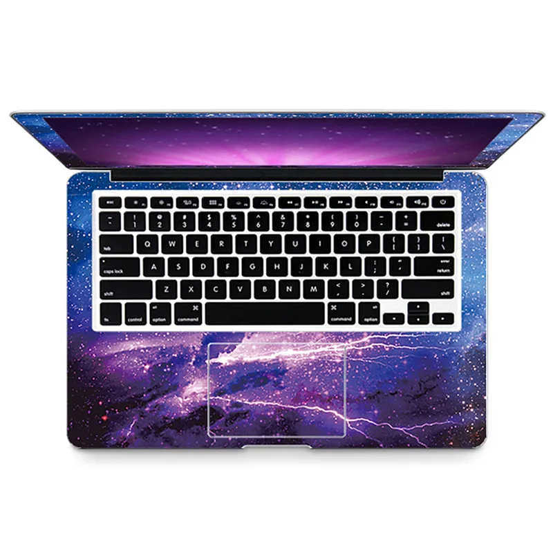 Звездное небо ноутбук тела наклейка защитная кожа виниловые наклейки для Macbook Air Pro retina 1" 12" 1" 15 A1278 A1465 A1466 A1502