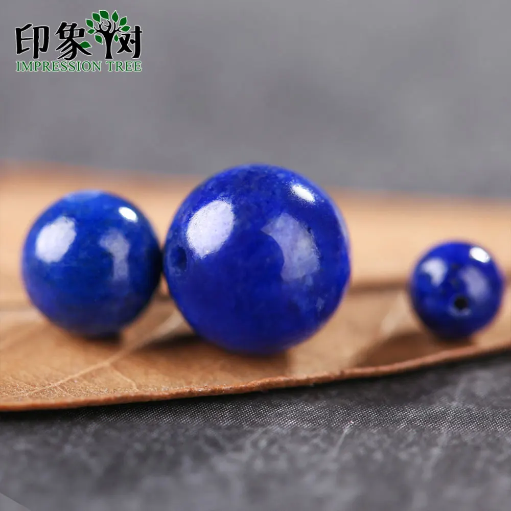 

4/6/8/10mm Strand Wholesale Lapis Lazuli Stone AAA Grade Loose Round Protection Healing For Bracelet DIY Jewelry Making 18088