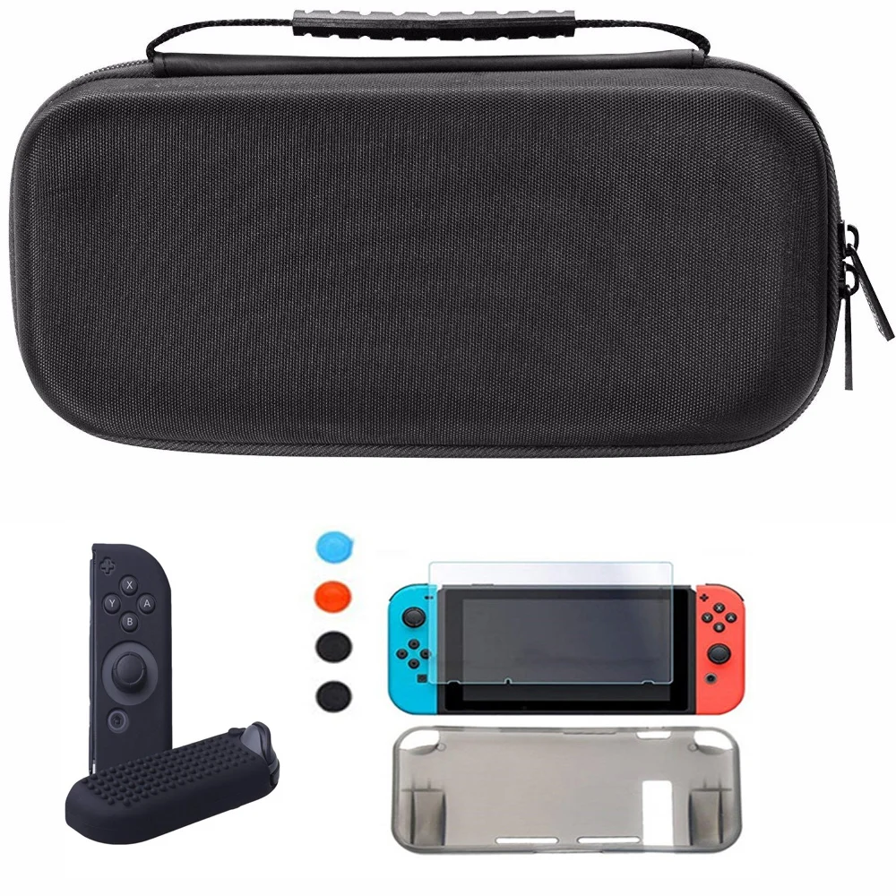  Storage Bag for Nintend Switch Nintendos Switch Console Handheld Carrying Case 19 Game Card Holders - 32951799733