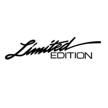

16CM*3.8CM LIMITED EDITION Creative Vinyl Car Window Sticker Car-styling Decal Black/White