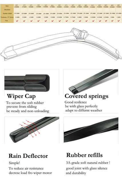 Front Windshield Wiper Blades Set For Opel Astra J 2725 2009 2010 2011  2012 2013 2014 2015 Windscreen Window For Buick Verano - AliExpress