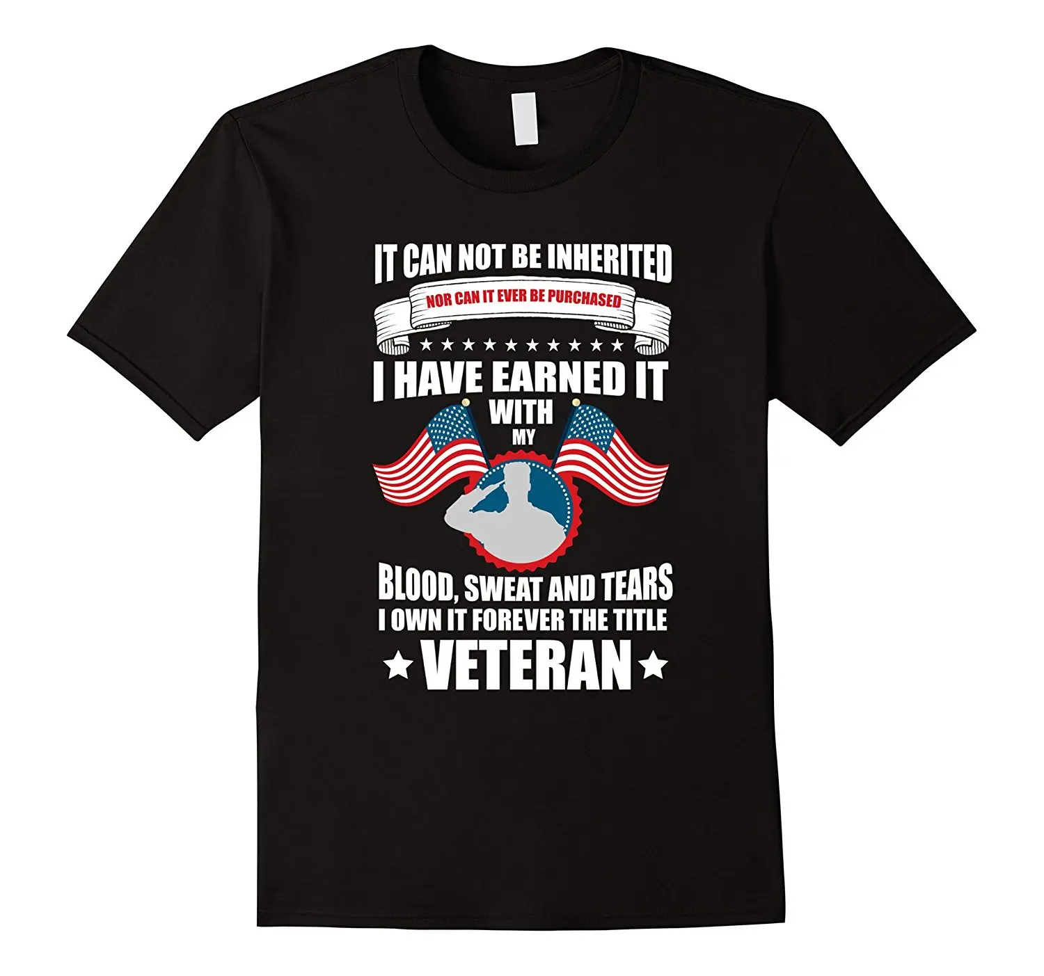 Brand 2017 New T Shirt Man Cotton Men's Us Army Veteran - I Own The Title Forever T-shirt | Мужская одежда