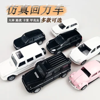 

2019 Simulation Model Pull Back Car Mercedes Off-road Car Cake Decoration Classic Car Beetle Child Car Toy