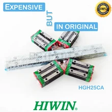HIWIN HGR25 линейная направляющая 300 460 500 640 820 900 1000 мм 1100 1240 1500 рельс HGH25CA квадратный линейный блок для числового программного управления типа cnc