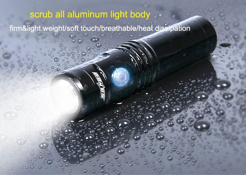 Discount SAHOO Bycicle Accessories Full Waterproof 700LM Bike Light Usb Charge 2400mAH Bicycle Light Lights Led Lamp Flashlight 7