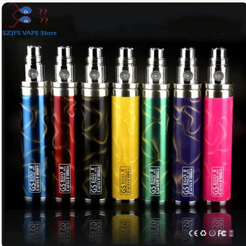 

GS Ego-2 2200mah 3D Huge Capacity Battery Fit M14 Ce4 Vaper Atomizer Ego for 510 CE4 Atomizer GS Ego 2 Battery vape Vaporiz mods
