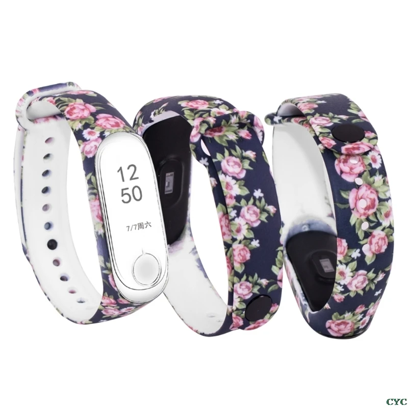 

Newest correa miband 3 belt pulsera various wrist strap style mi3 smart band straps for xiaomi mi accessoories
