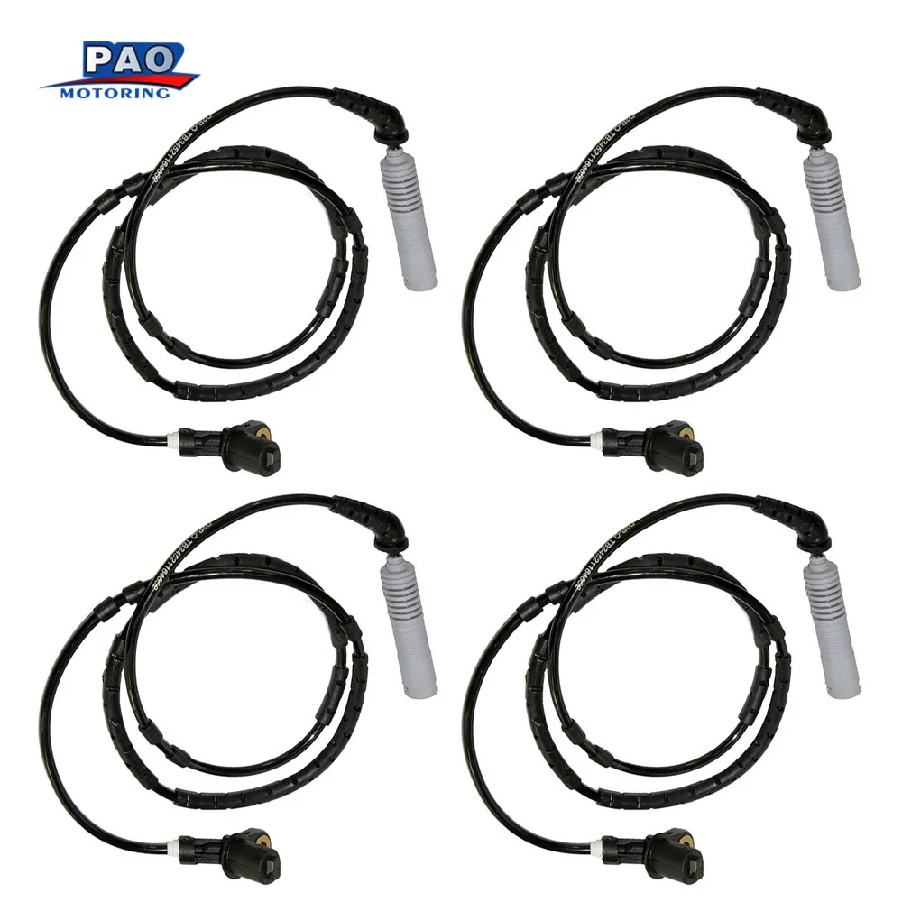 4PC Brand New Rear ABS Wheel Speed Sensor For BMW E46 323i 325Ci 328C