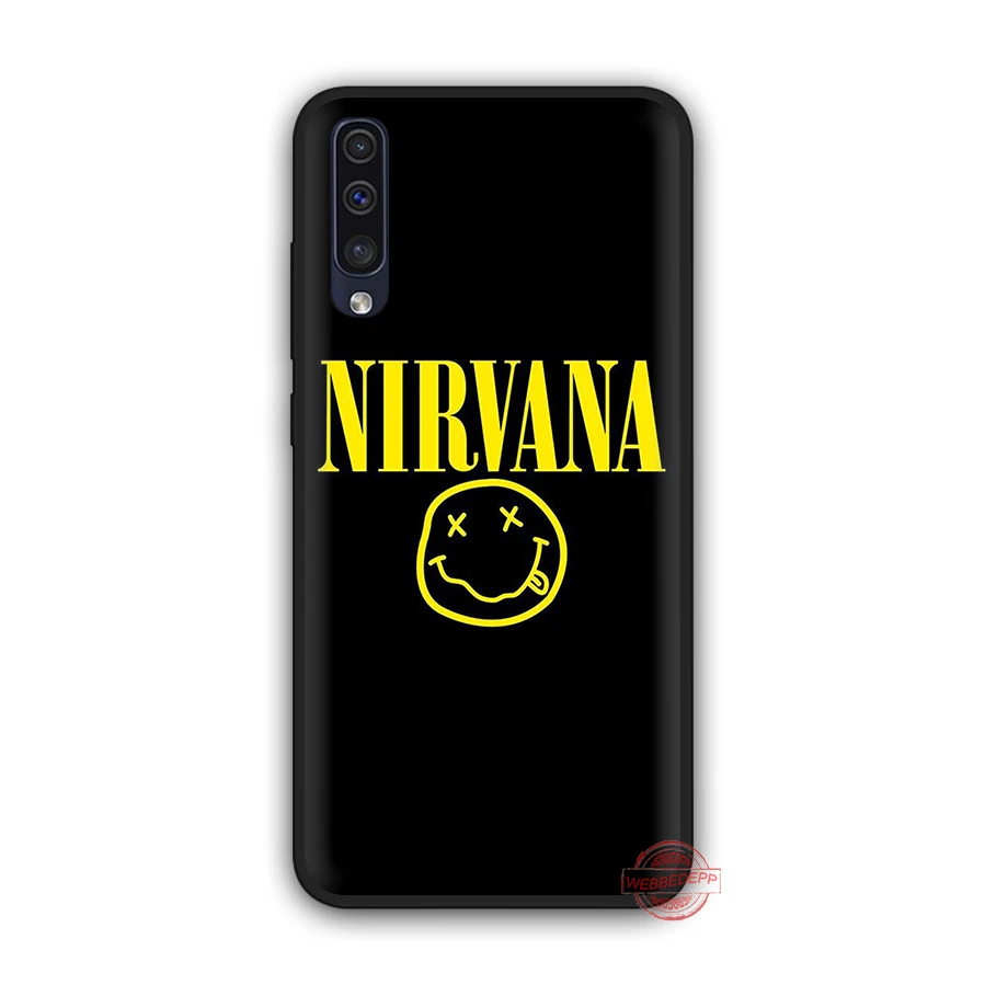 WEBBEDEPP Nirvana Kurt Cobain мягкий чехол для телефона для samsung A50s A40s A30s A20s A10s A60 A70 M10 M20 M30 M40 чехол s - Цвет: 2