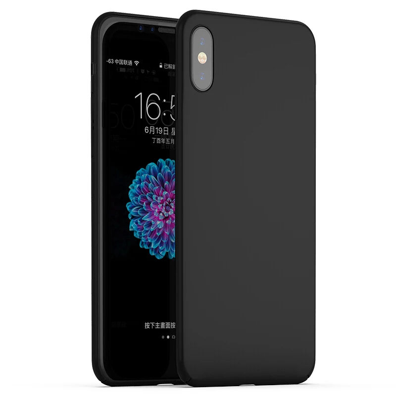 Matte TPU Phone Case For iPhone X max Frosted Ultra Thin Silicon Covers XR XS 7 8 6 6S Plus SE 5 5S Soft Fundas | Мобильные телефоны