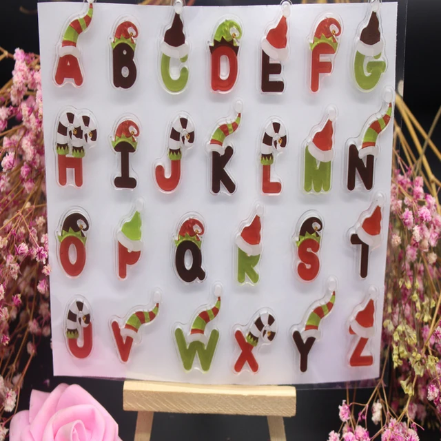 us 2 6 17 off aliexpress com buy arabic alphabet transparent clear stamps stencil rubber silicon card photo scrapbook photo paper craft album home arabic alphabet stencils
