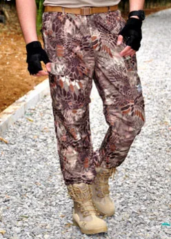 HANWILD los hombres de verano al aire libre de senderismo de secado rápido Pantalones Hombre pesca deportes senderismo pantalones anti-UV Plus tamaño Camping caza P54