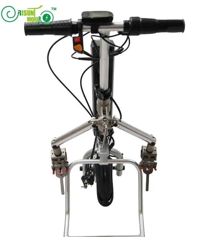 Cheap EU DUTY FREE 36V 250W  Electric Handcycle Folding Wheelchair Attachment Handbike DIY Conversion Kits 36V 9AH Li-ion Battery 1