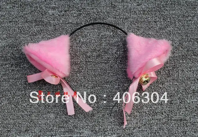 Для взрослых и детей, животное, черная кошка ухо hairbandheadband с bell/Уход за кожей лица декоративные изделия/Детская сценическая