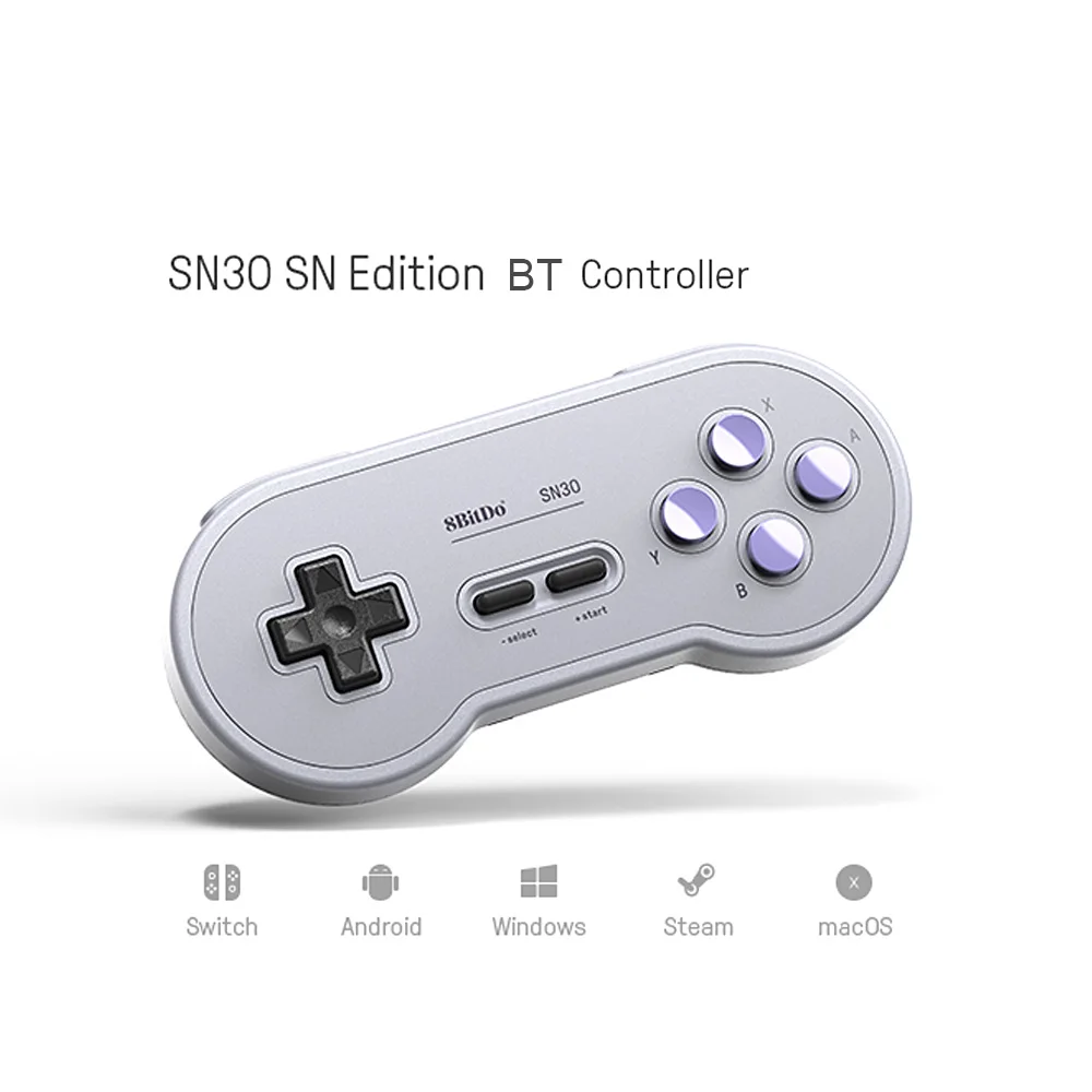 8Bitdo SN30 Ретро BT контроллер геймпад для переключения игр хост телефон компьютер использование