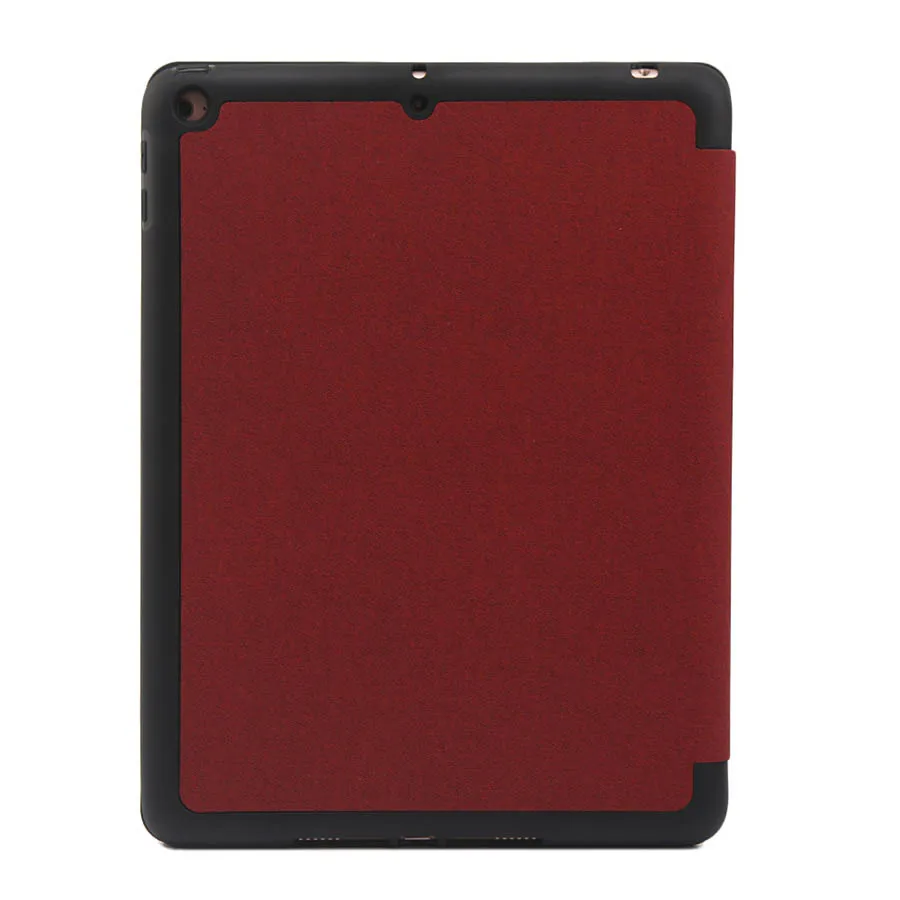 Чехол для планшета Apple iPad 9,7 дюймов матовая кожа мягкая ТПУ задняя крышка откидная стойка защитный чехол с держателем для ручки