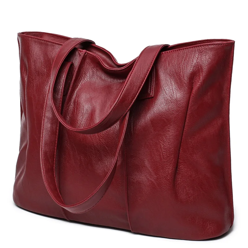 Женская кожаная сумка Bolsa Feminina большая Повседневная на плечо 2019|large shoulder bag|brand tote