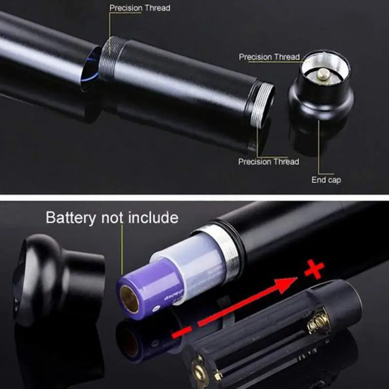 KHLITEC-400-Lumen-31cm-49cm-3-Modes-Long-LED-Baseball-Bat-Shape-Q5-LED-Security-Flashlight-Torch-Self-defense-flashlight9