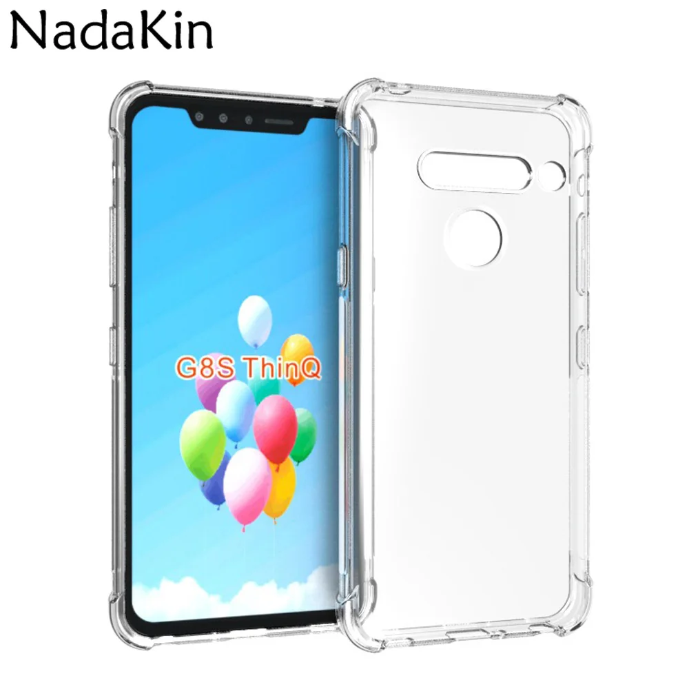 

Four Corner Shockproof Case Shell for LG G8 G8S V40 V50 ThinQ K11 K40 K50 Fitted Back Cover for X Power 3 Q9 Q60 Stylo 4 5