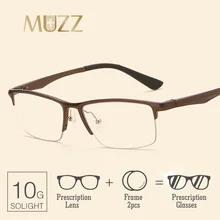 MUZZ Super light Aluminum 13G Men Eyeglasses Myopia Optical Free shipping