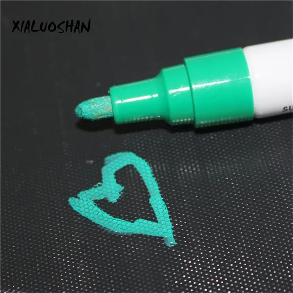 1 шт Граффити ручки маркер краска автомобиль скраб краска ремонт ручка краска красочный водонепроницаемый маркер с перманентной краской ручка - Цвет: Green