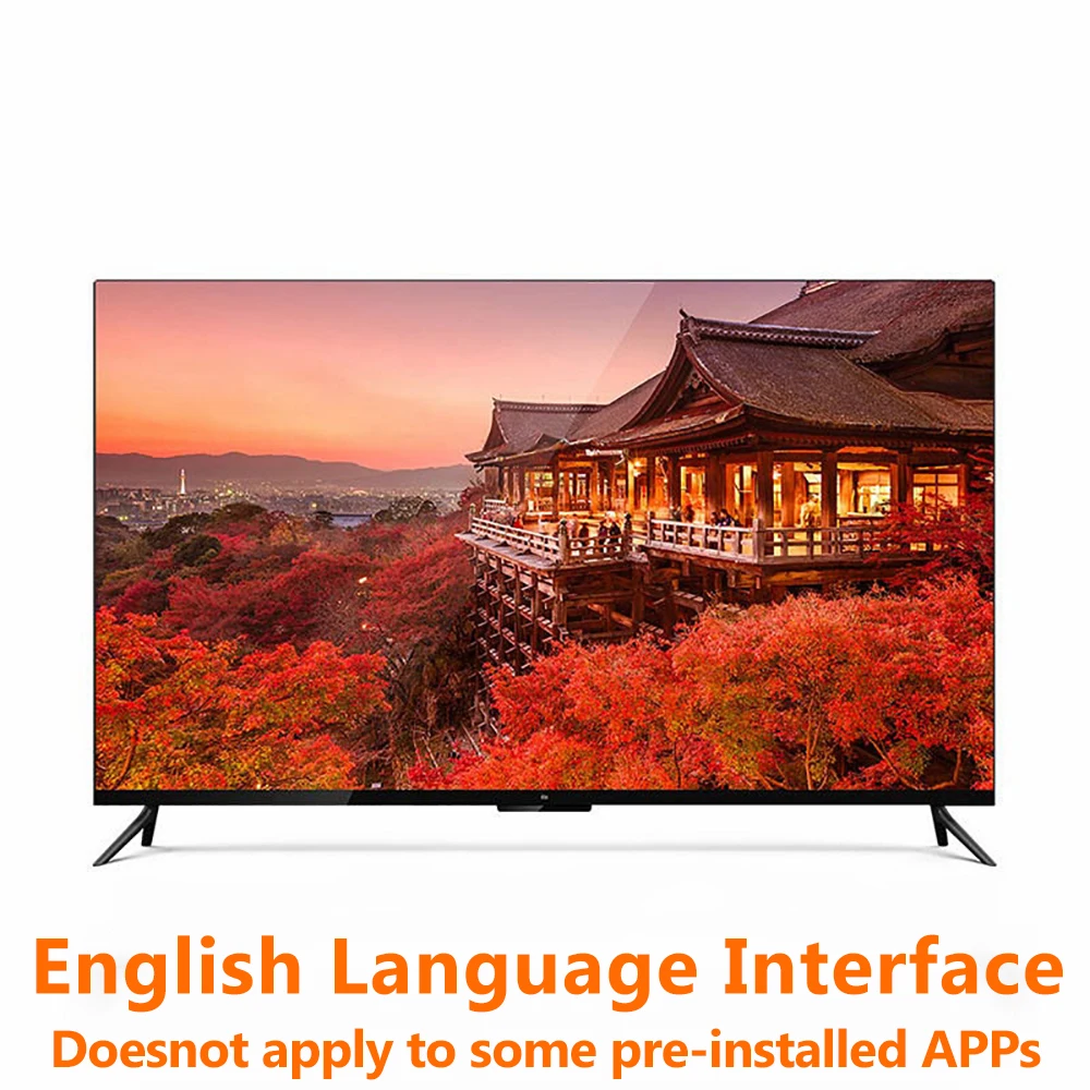 

Xiaomi TV 4 55 Inches 4K Smart Ultra Thin TV with Wall Mounted and Desktop Ultra Narrow Metal Frame 2GB 8GB Smart TV