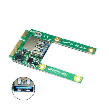 

Mini PCI-E to USB 3.0 PCI Express Adapter Card Interface Converter Expansion Cards HJ55