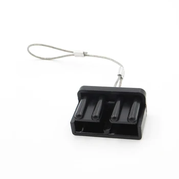 

1pc X SH175 175A Dust Cap Cover end SH175 plug connector Battery Quick Connect Rubber Black