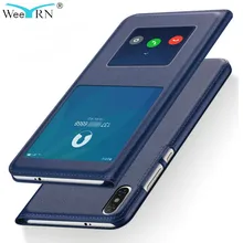 WeeYRN кожаный флип чехлы чехол на телефон на Xiaomi mi 5 6 6X A2 Сяоми ксиоми ми 5 6 6x A2 роскошный чехол открытое окно жесткий Пластик полное покрытие на Xiaomi Redmi 4X Redmi4X Сяоми ксиоми редми 4x чехол книжка