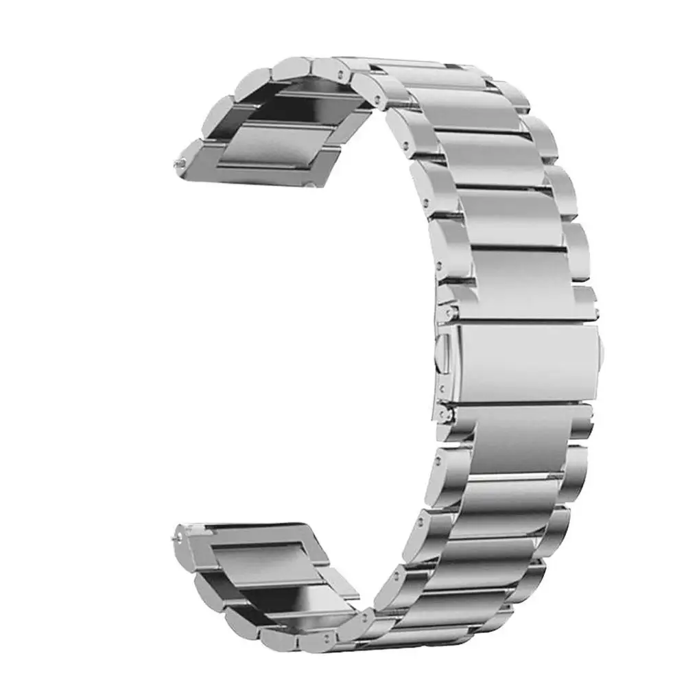Galaxy watch 46 мм ремешок для gear S3 frontier huawei watch GT amazfit ремешок Bip 22 мм браслет из нержавеющей стали
