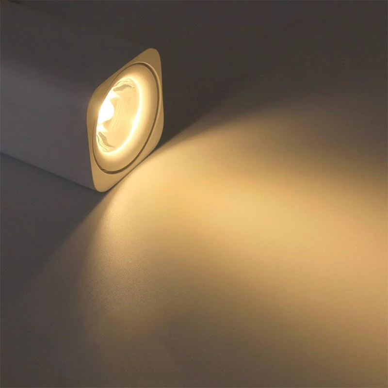 7 Вт COB светодиодный настенный светильник на открытом воздухе IP65 водонепроницаемый поверхностный монтаж потолочный светильник домашние настенные лампы гостиная крыльцо садовая лампа