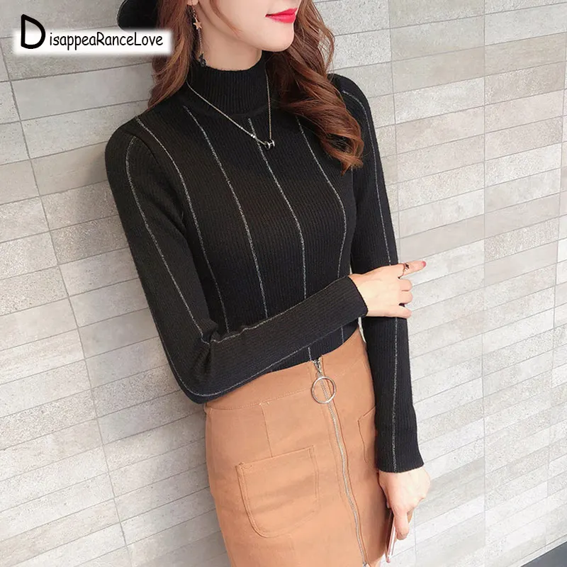 

New Women's Turtleneck Sweater Women Sweaters Fashion Jersey Women Winter 2019 Autumn Pullover Women Sweater Jumper