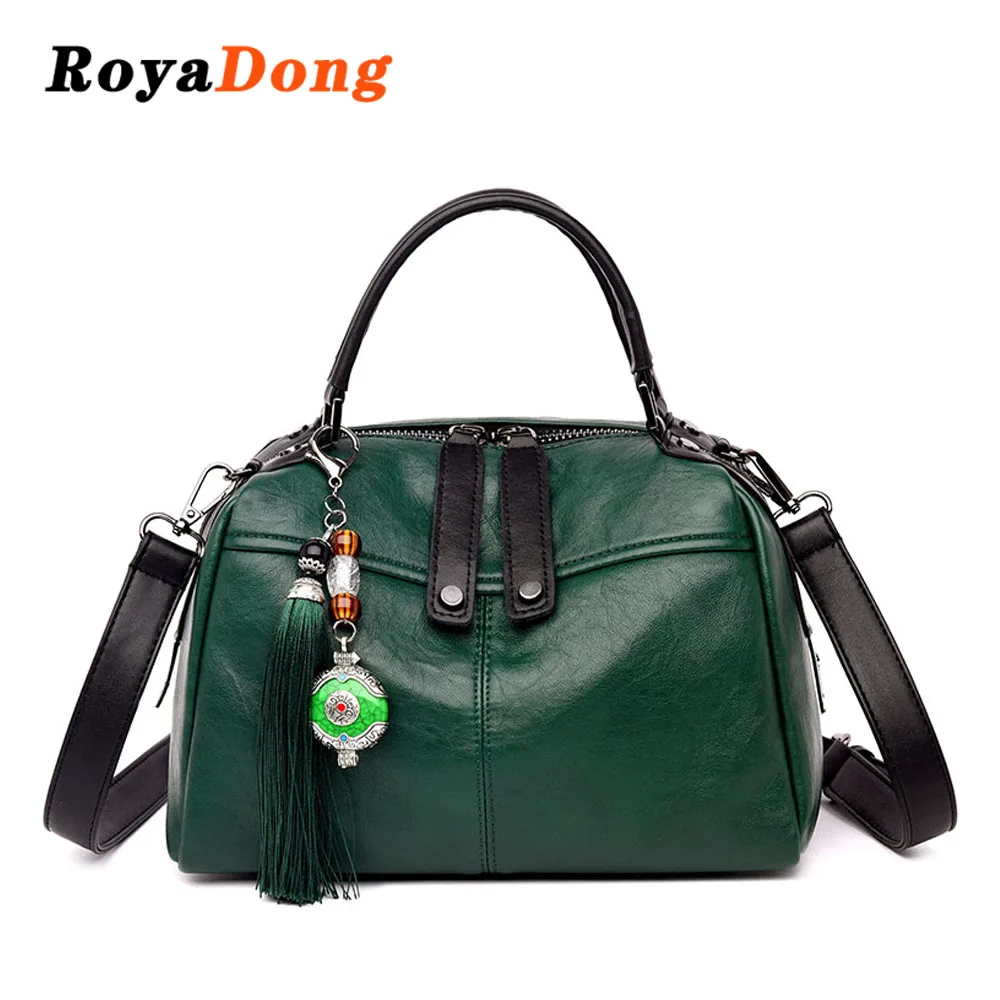 

RoyaDong Bags For Women 2019 Fashion Handbags Large Capacity Messenger Package Female Crossbody Vintage Pendant Design Bags