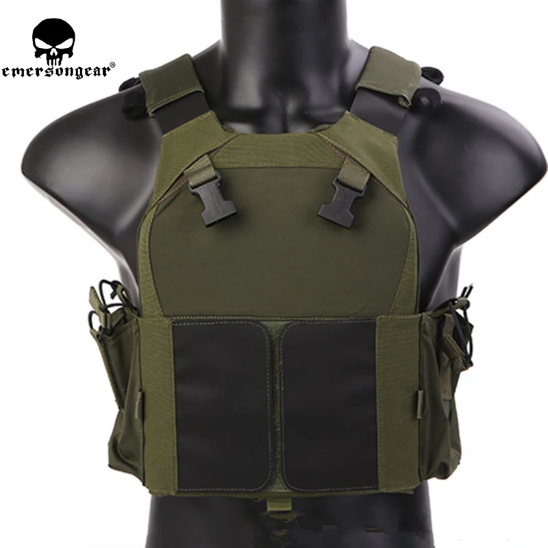 Emersongear LVMBAV PC военный Molle жилет боевой штурмовой плиты Перевозчик жилет охотничий защитный жилет камуфляж