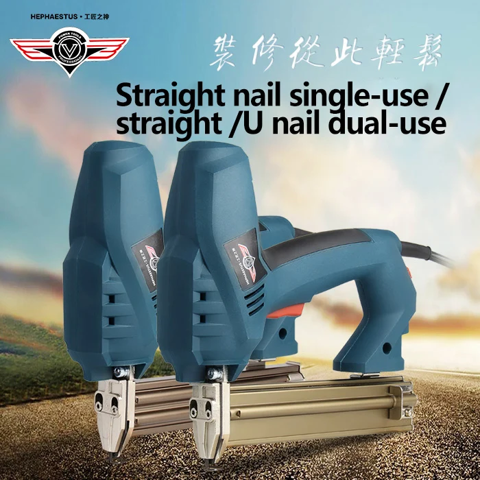 Electric straight Nail Gun for Woodworking font b Power b font font b Tool b font
