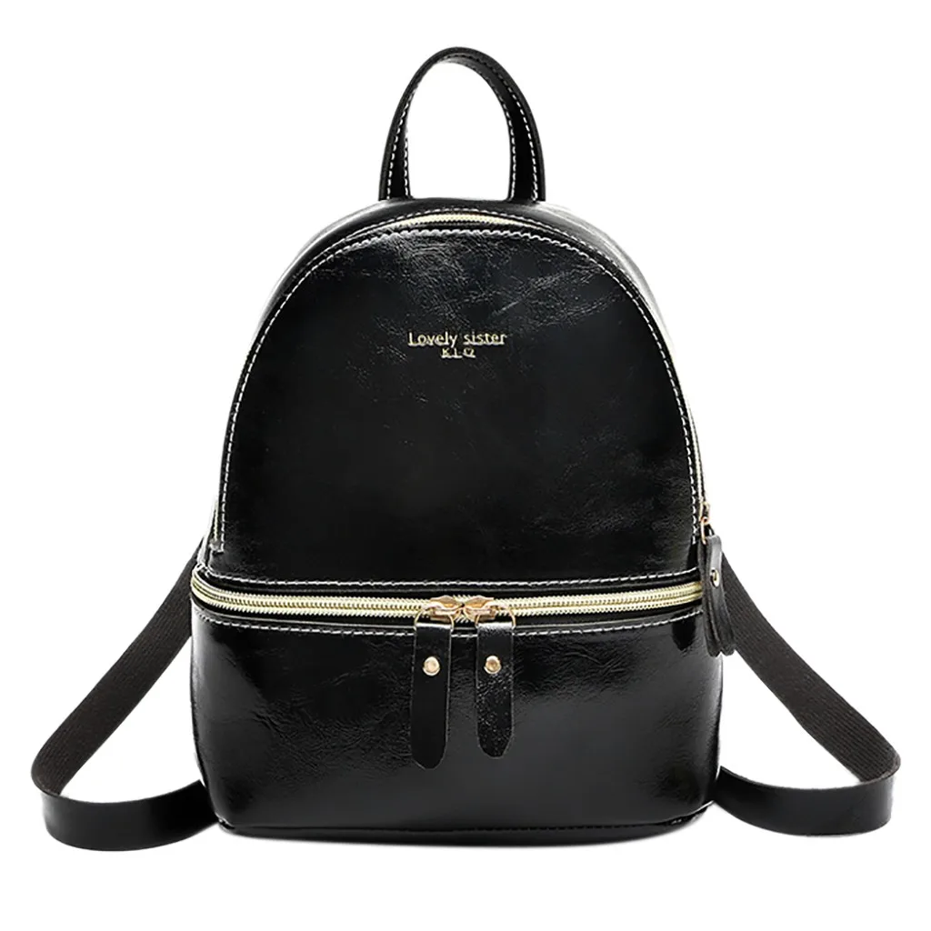

Fashion Lady Shoulders Small Backpack Letter Purse Mobile Phone aMessenger Bag