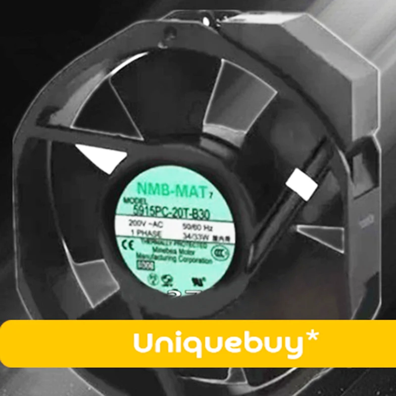 

200VAC Aluminum frame 34/33W for NMB 5915PC-20T-B30 Cooling Fan