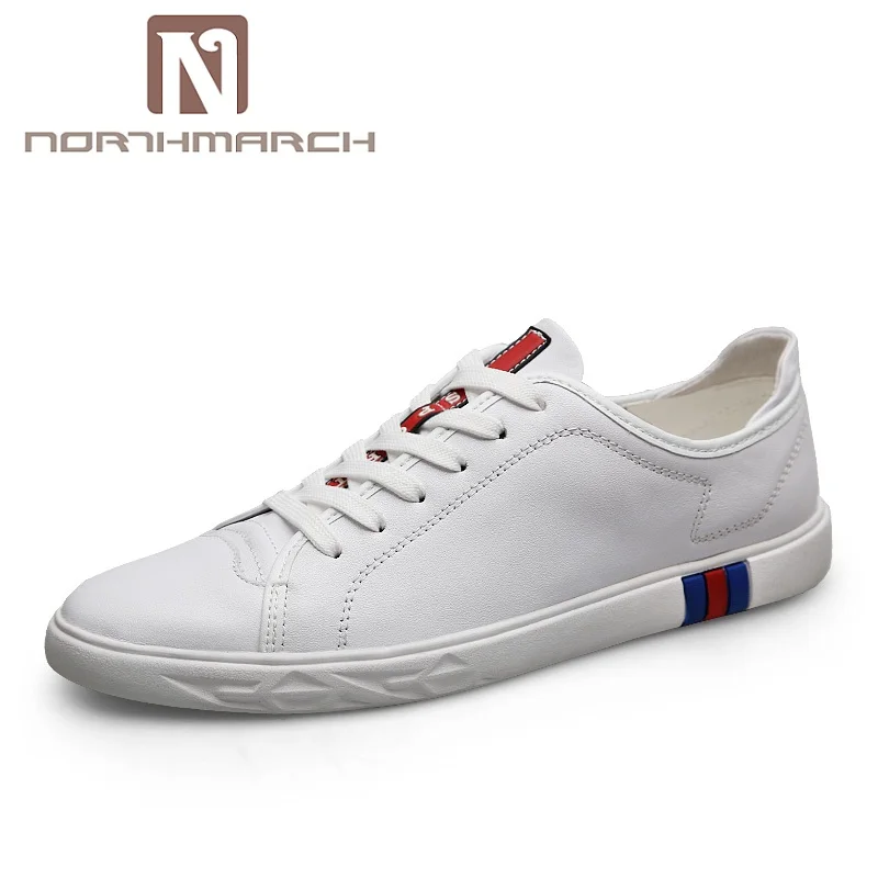 

NORTHMARCH Men Shoes 2018 Fashion Brand Sneakers Men Genuine Leather Spring/Autumn Casual Shoes Men Zapatos Hombre Casual Cuero