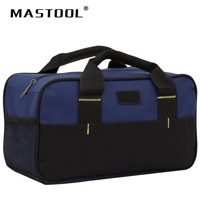 Us 14 6 30 Off Quality 600d Oxford Cloth Tool Bag 12 Inch Smooth Zipper Thickened Bottom Waterproof Storage In Bags From Tools