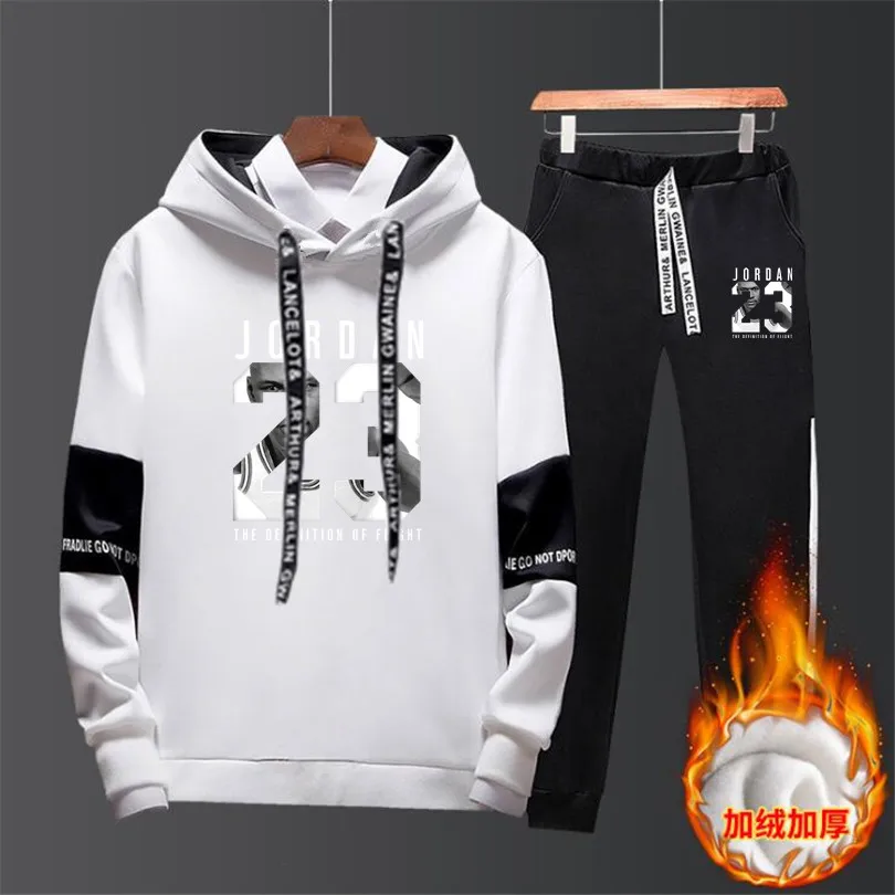 XXXTentacion Men ADI Tracksuits Outwear Hoodies Sportwear Sets Male Sweatshirts Cardigan Men Set Clothing+Sweatpants Pants 3XL