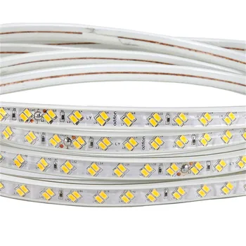 

220V Warm white Blue Led Strip Light Waterproof IP67 Flexible Led strip 220V 5630 SMD 120leds/m Diode Tape Lamp Ribbon Strips