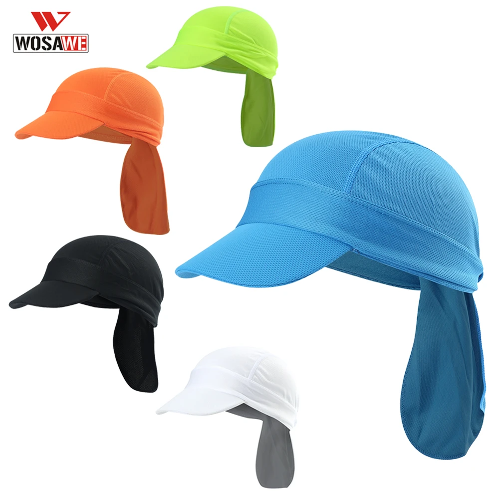

WOSAWE Balaclava Cycling Cap Bike Headband Hat Summer Ciclismo sunscreen Bongrace Bicycle Breathable Anti-UV Hat MTB Bicycle