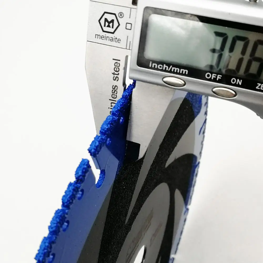 9" Vacuum Brazed Diamond saw blade multi Purpose  Cast Iron Rebar Aluminum hard material 230mm fire rescue demolition blade