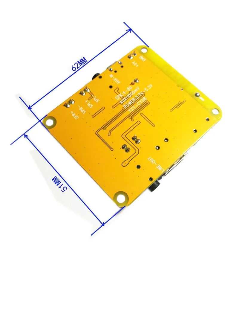 5 в Bluetooth 4,2 аудио декодер плата Поддержка FM MP3 WMA WAV FLAC APE автоматическое подключение с голосовой подсказкой