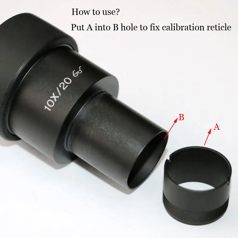 Окуляр микроскопа держатель микрометра крепежный кронштейн 20,4 мм окулярный держатель для микроскопа Olympus CX22 CX31 CX41