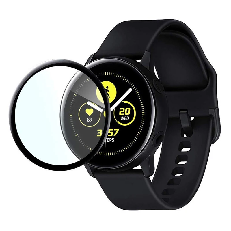 Защитное стекло на весь экран для Samsung Galaxy Watch Active 2 40 мм 44 42 46 S2/S3 frontier HD
