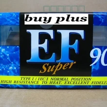 EF90 90 минут аутентичная нормальная позиция тип 1 запись пустые кассетные ленты