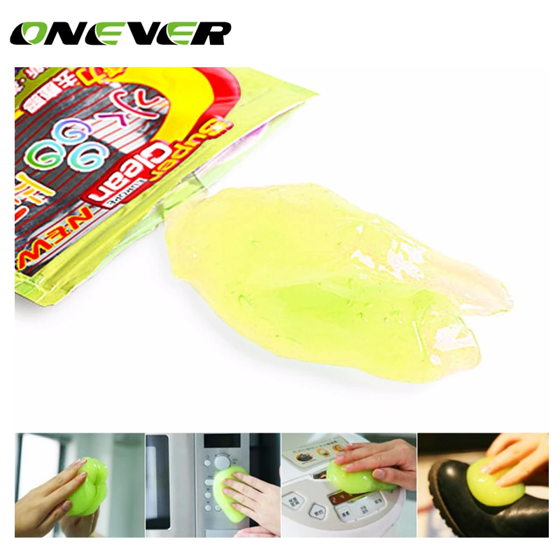 Multifunction Soft Car Sticky Clean Glue Gum Gel Cleaning Auto Interior