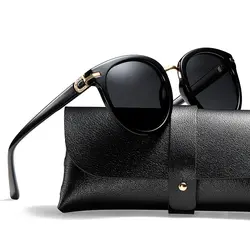 Мода кошачий глаз DH поляризованных солнцезащитных очков Для женщин Брендовая Дизайнерская обувь UV400 солнцезащитные очки-бабочки женские