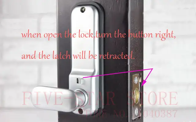 Free Shipping European Design Mechanical Password Interior